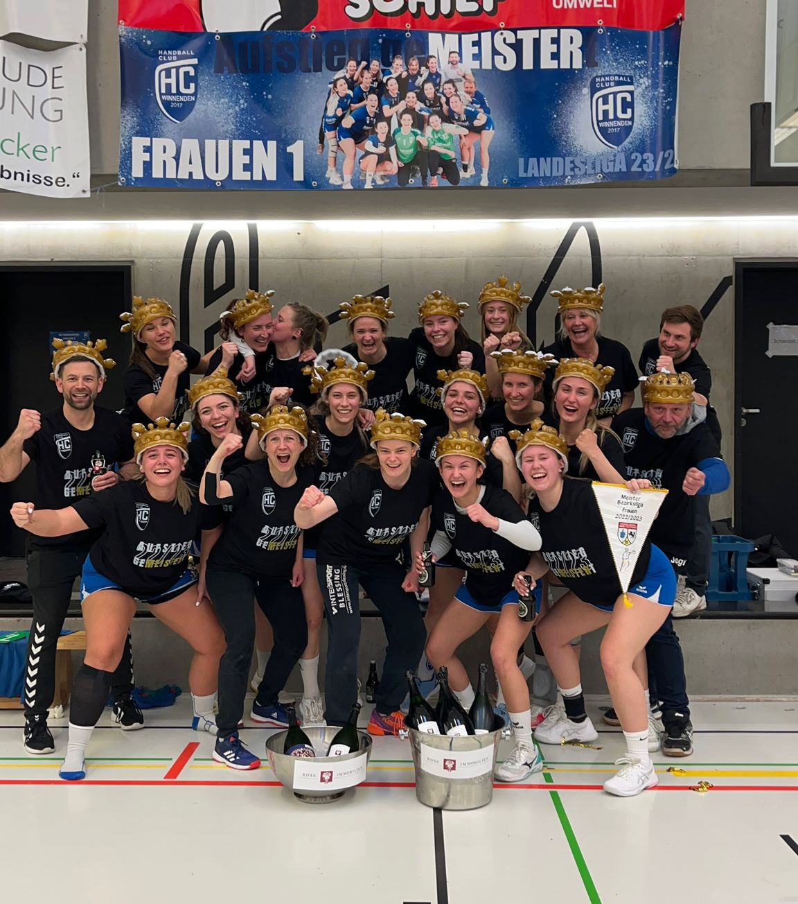 Aufstieg in die Landesliga und Meisterschaft! Handball Club Winnenden